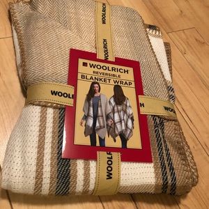 Plaid Blanket Wrap